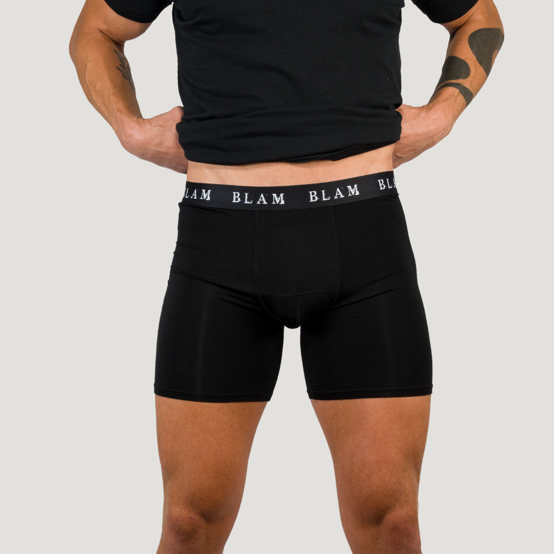 Black Boxer Briefs 6-Pack