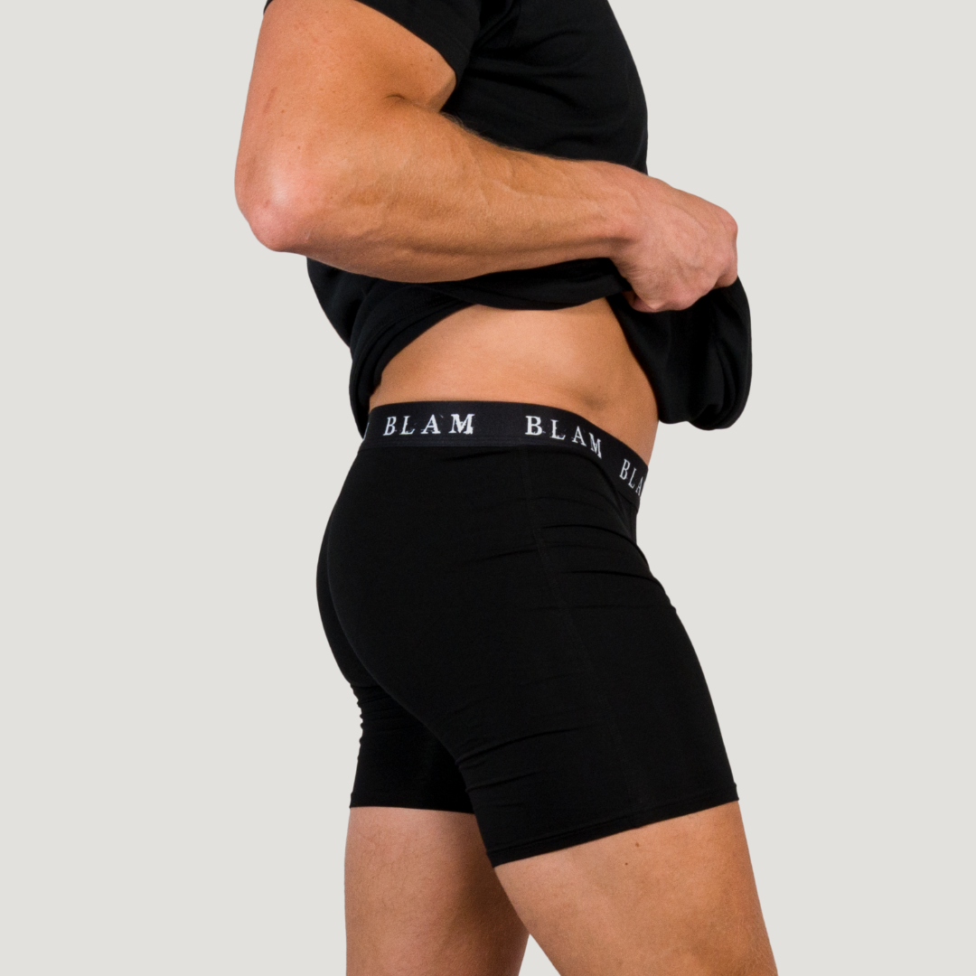 Black Boxer Briefs 6-Pack