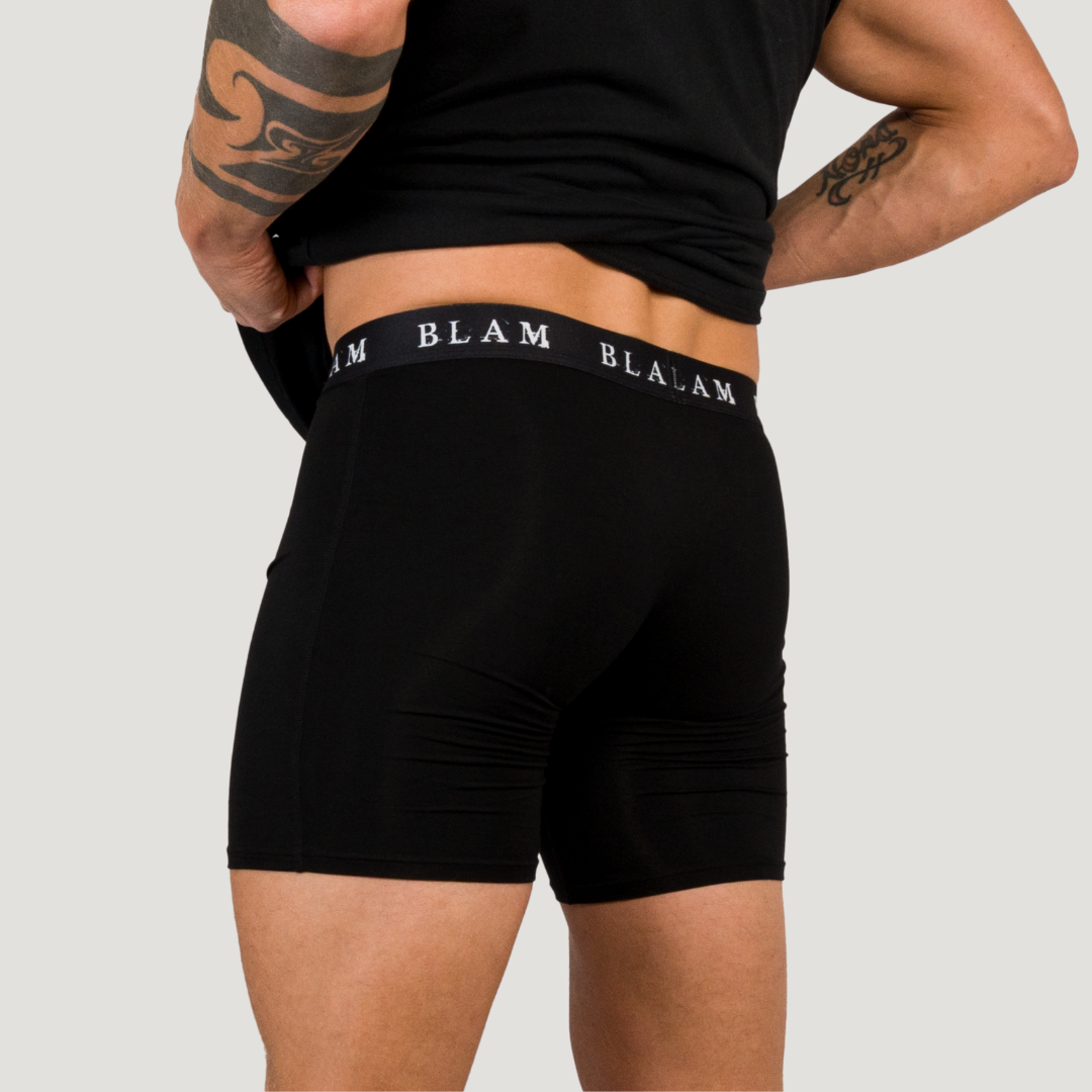 Black Boxer Briefs 6-Pack