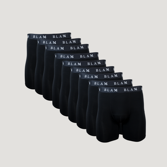 Black Boxer Briefs 9-Pack