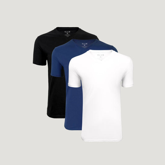 Core Essentials V-Neck 3-Pack