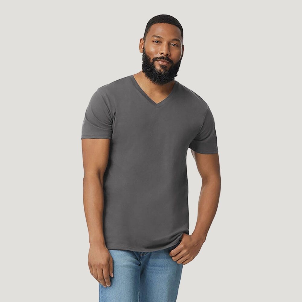 Onyx Grey V-Neck