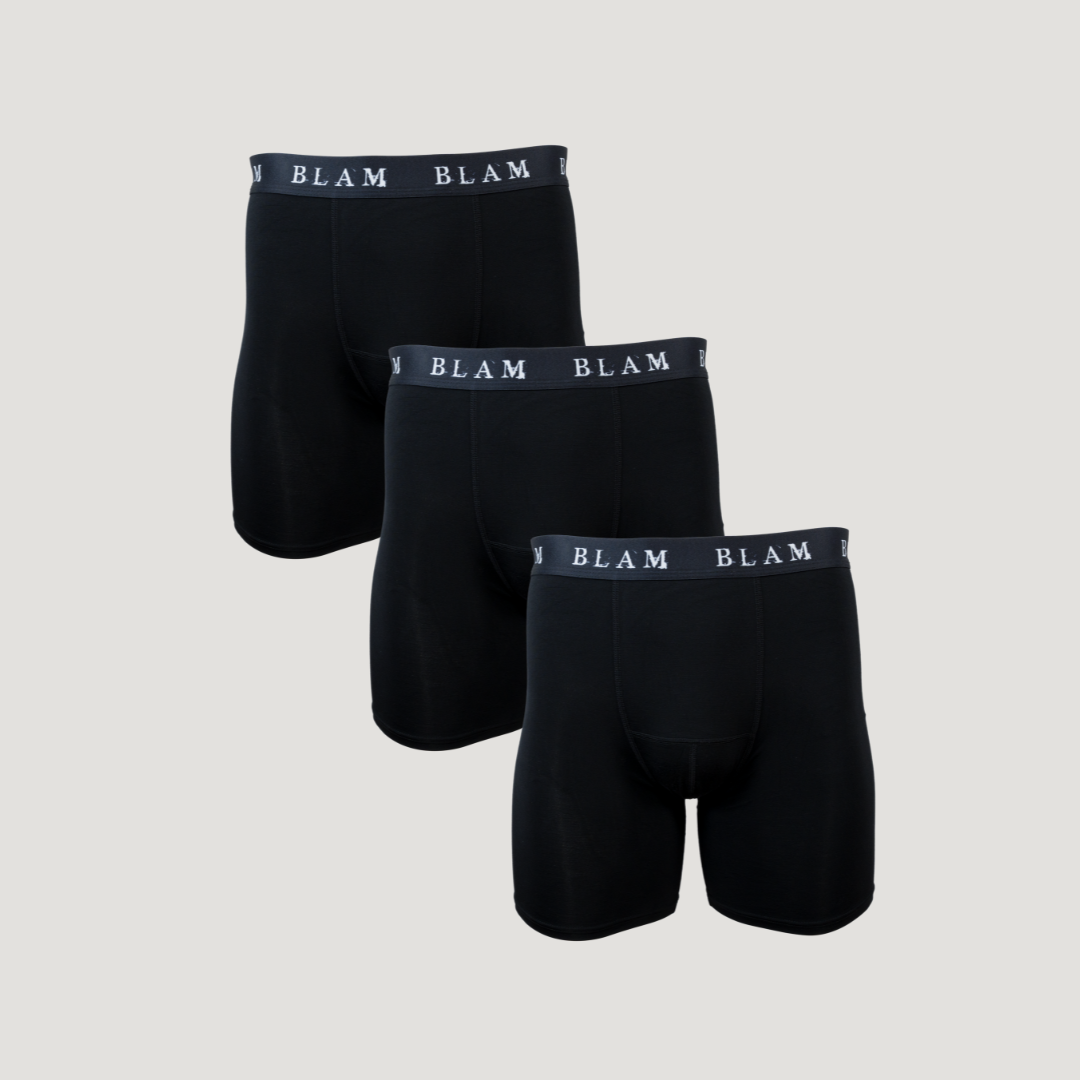 Black Boxer Briefs 3-Pack