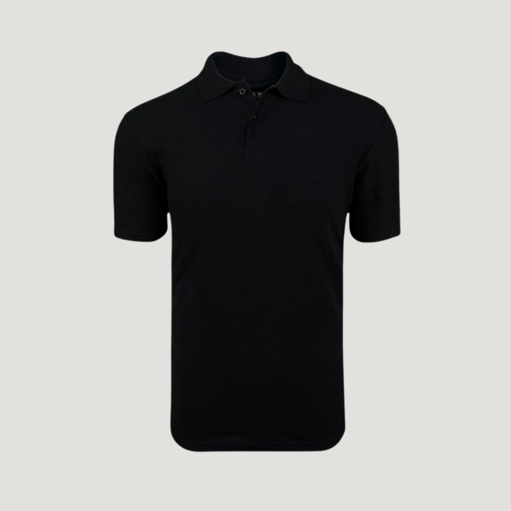 Iconic Black Polo