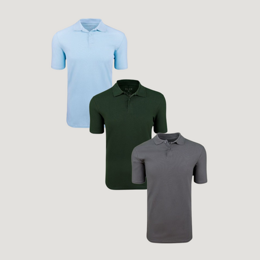 Brigade Polo 3-Pack