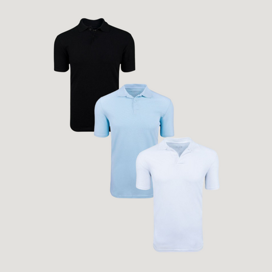 Essentials Polo 3-Pack