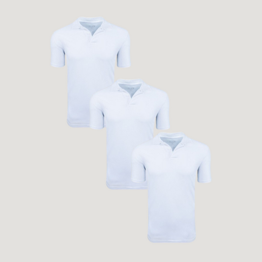 Staple White Polo 3-Pack